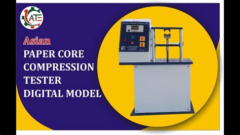 Paper core Crush Tester inc|Core Compression Tester .